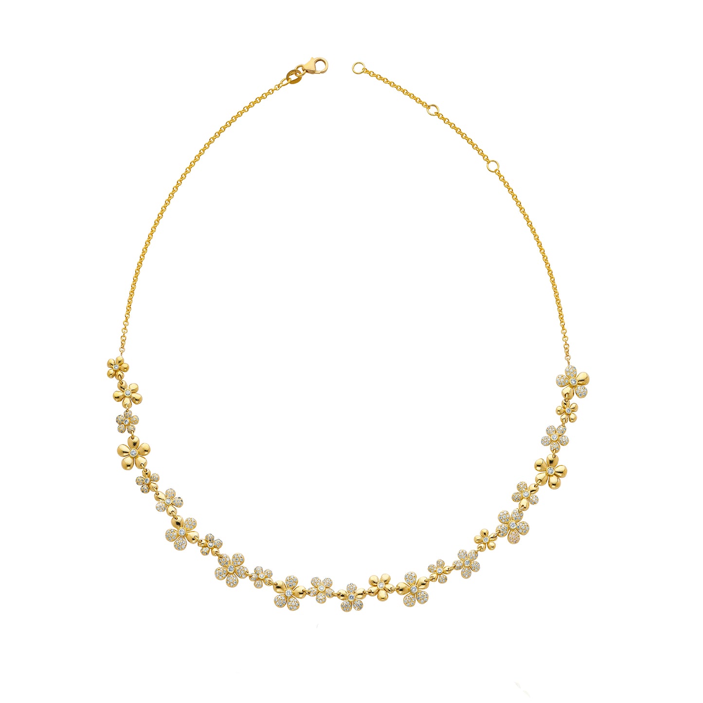 Erica Necklace – 18K Gold Diamond Necklace | Colette Jewelry