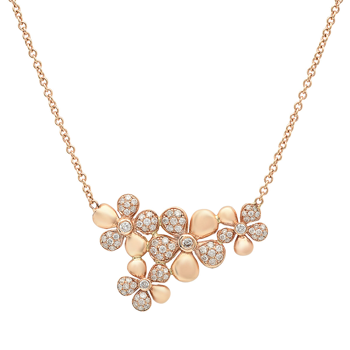Heather Pendant — 18K Gold Diamond Necklace | Colette Jewelry