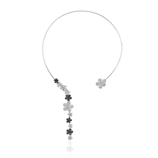La Chute des Fleurs Necklace – 18K Gold & Diamonds | Colette Jewelry