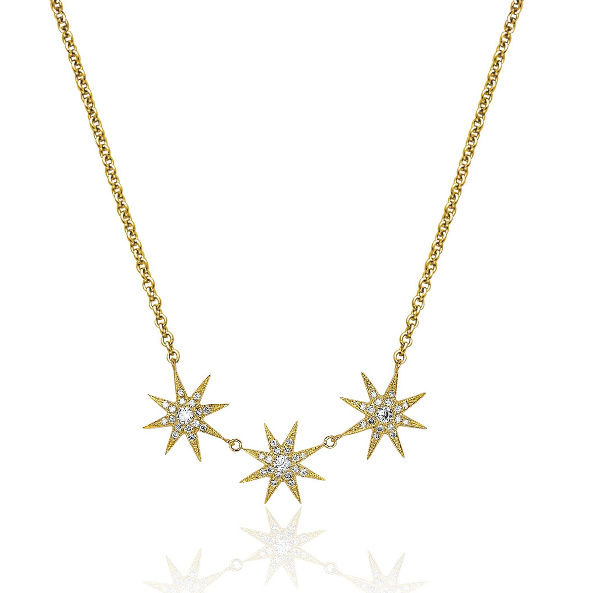 GALAXIA Tri-Star Necklace | Colette Jewelry