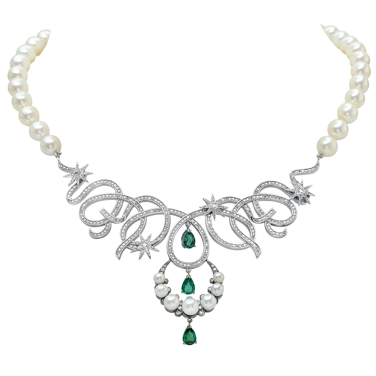 Moon Pearl Necklace | 18K Gold & South Sea Pearl | Colette Jewelry