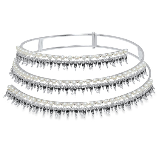 Warrior Necklace — High Jewelry 18K Gold & Diamonds | Colette Jewelry