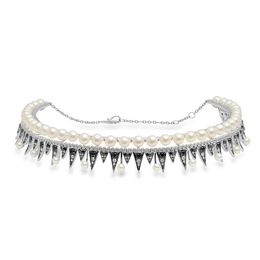 Enchanted Choker Necklace | 18K Gold & Diamonds | Colette Jewelry