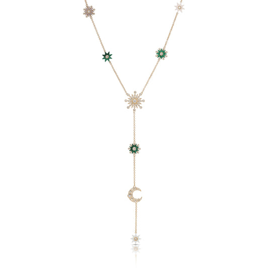 Comète Necklace in Rose Gold | Colette Jewelry