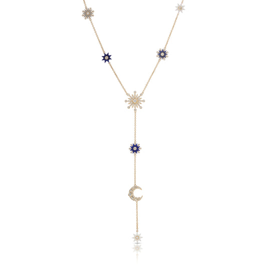 Comète Necklace in Rose Gold | Colette Jewelry