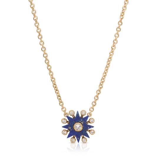 Comète Pendant in Rose Gold | Colette Jewelry