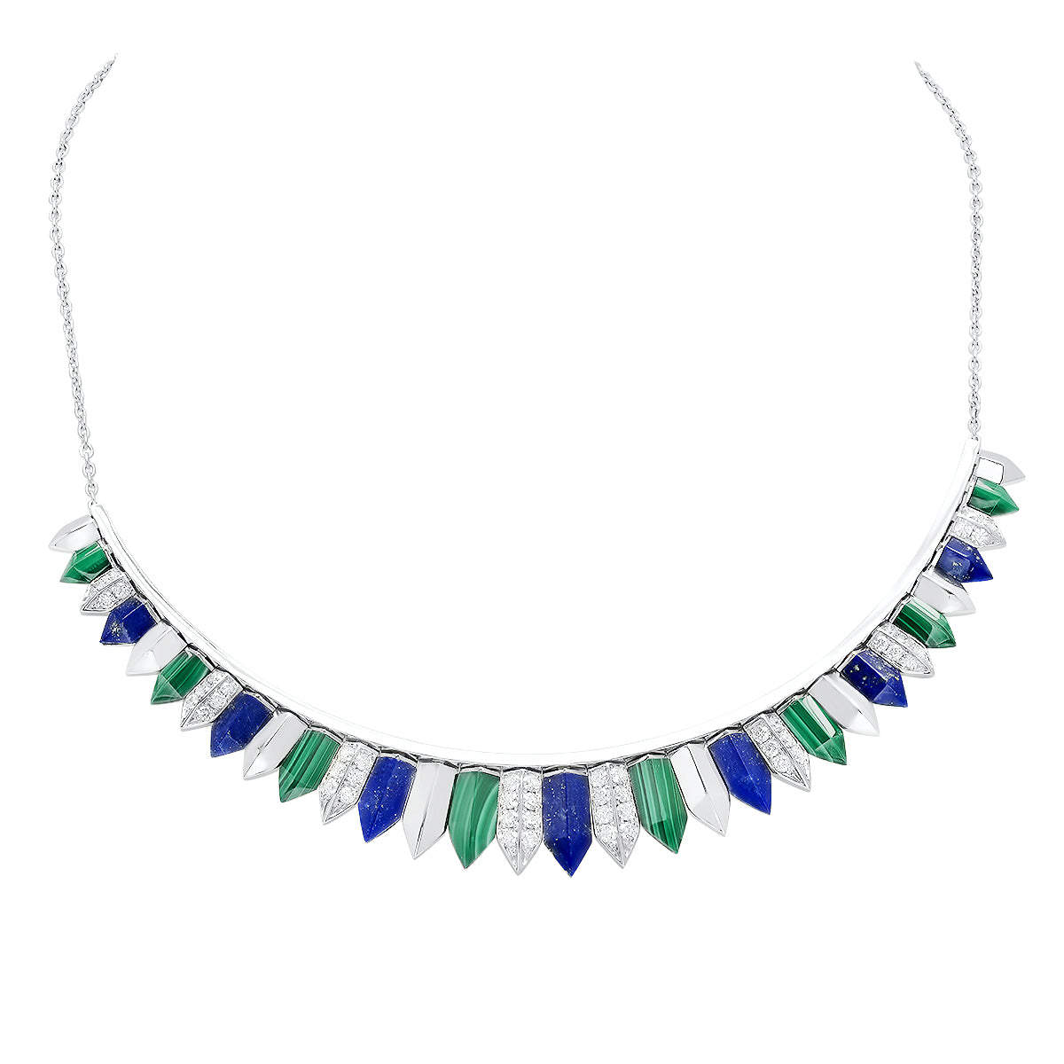 Penacho Free Moving Necklace in 18K Gold | Colette Jewelry