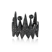 18K Black Gold
