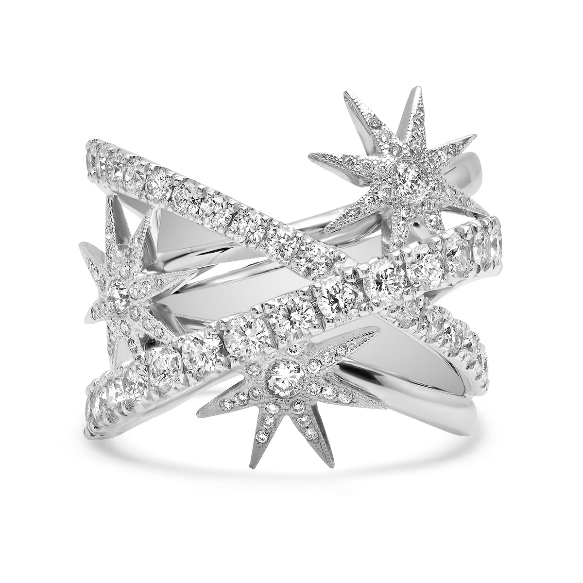 Esther Ring – 18K White Gold & 2.5ct Diamond Ring | Colette Jewelry