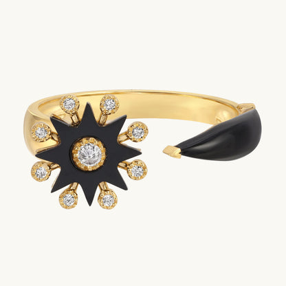 Comète Ring 18K Rose Gold Fine Jewelry with diamond — Colette Jewelry