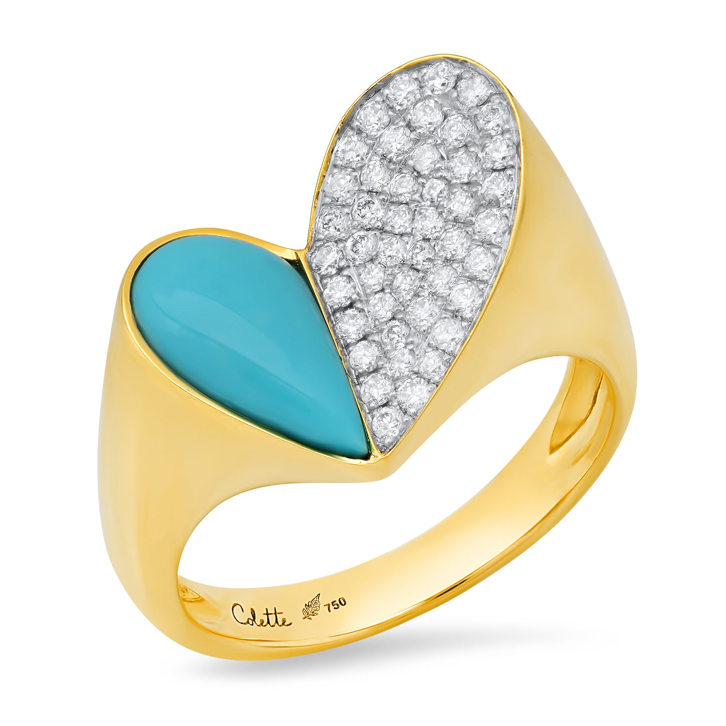 Sofia Ring – 18K Gold Multi-Gemstone Ring | Colette Jewelry