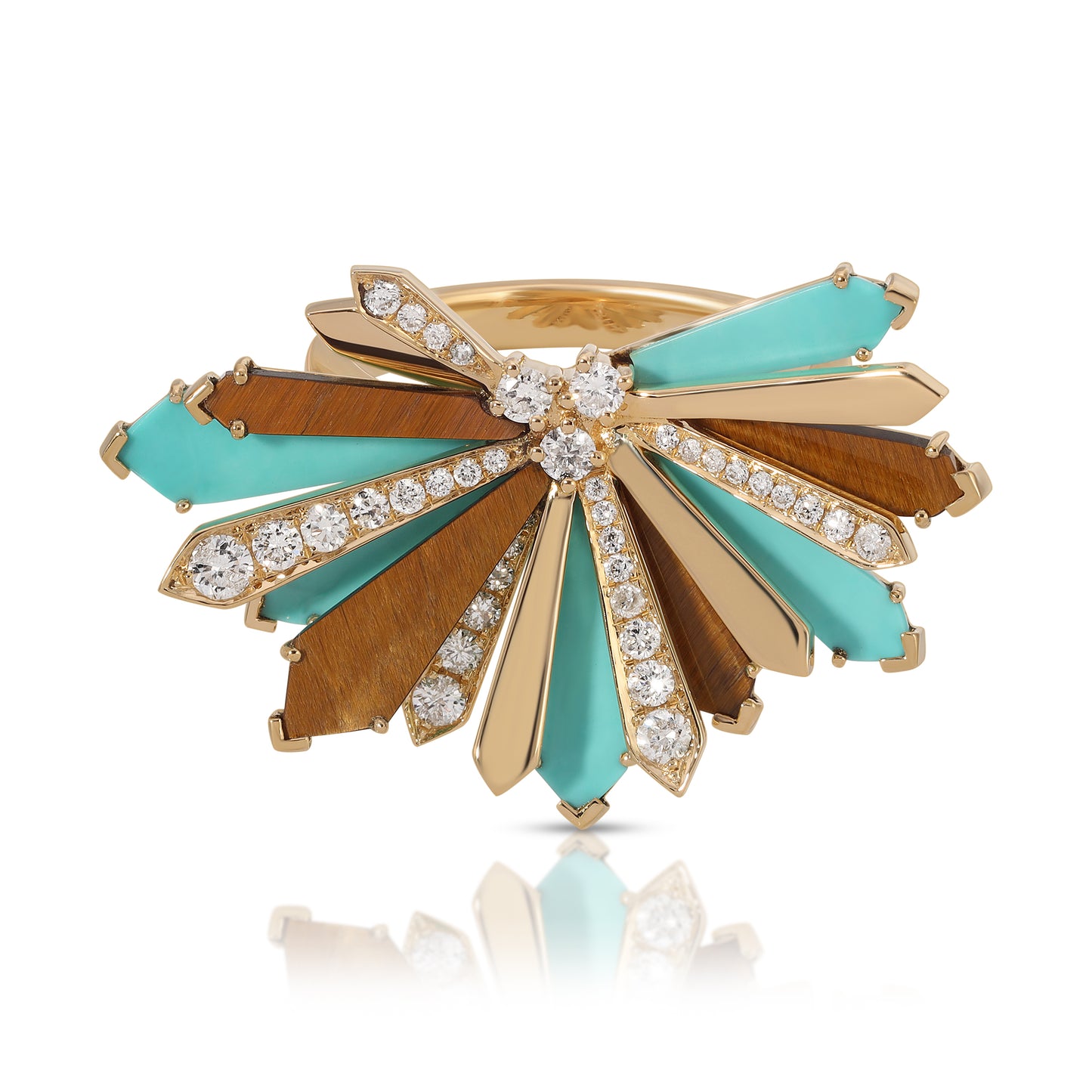 Penacho Ring in 18K Gold — 4 Combinations | Colette Jewelry