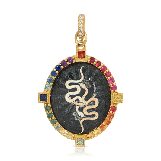 The Snake Big Medal | Colette Jewelry