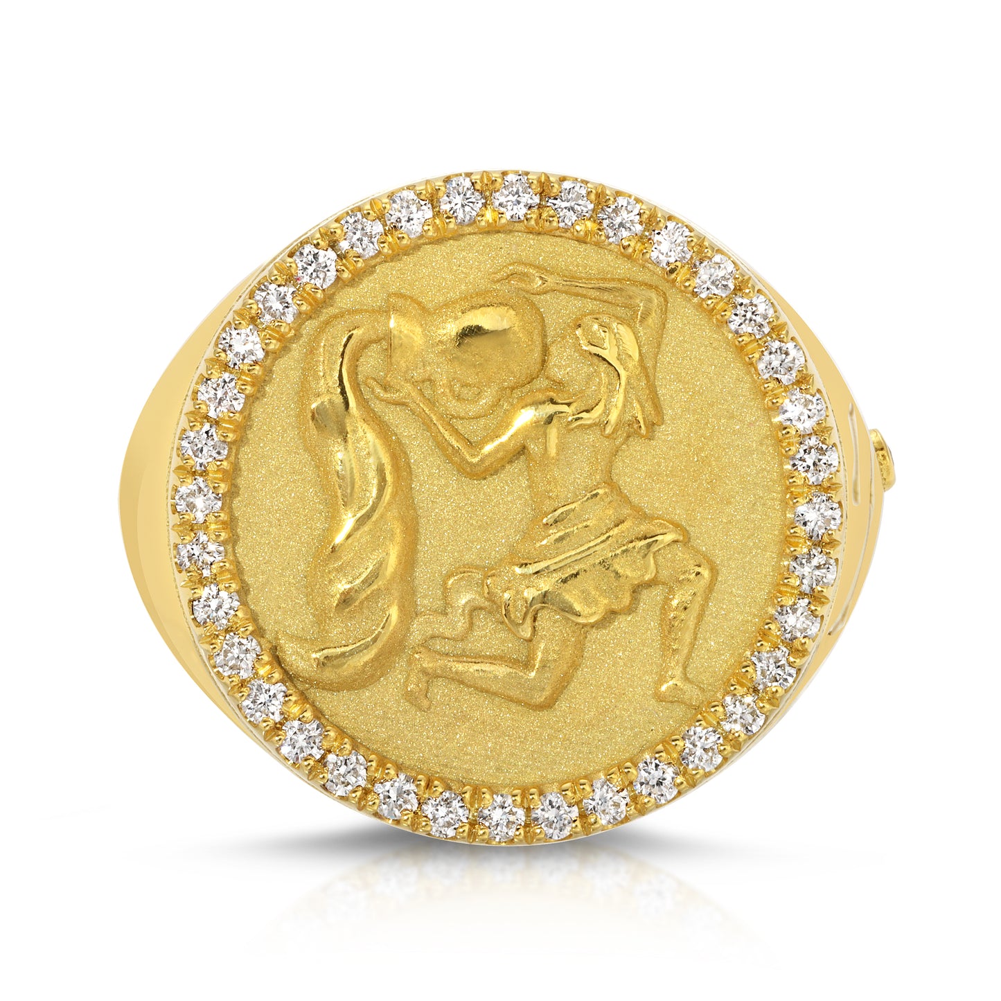 Aquarius Ring – 18K Gold | Colette Jewelry