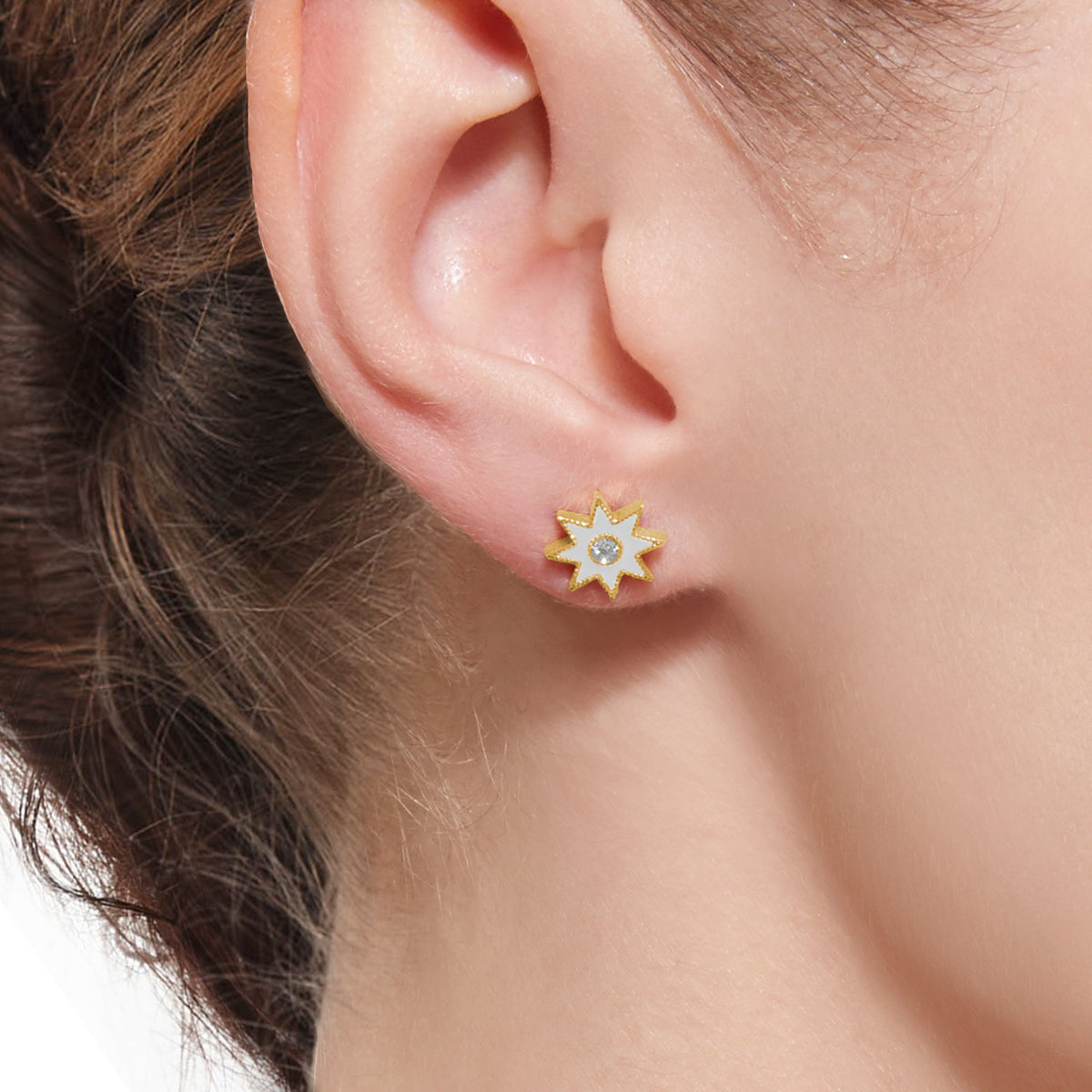 Twinkle Star Studs – Diamond Star Earrings | Colette Jewelry