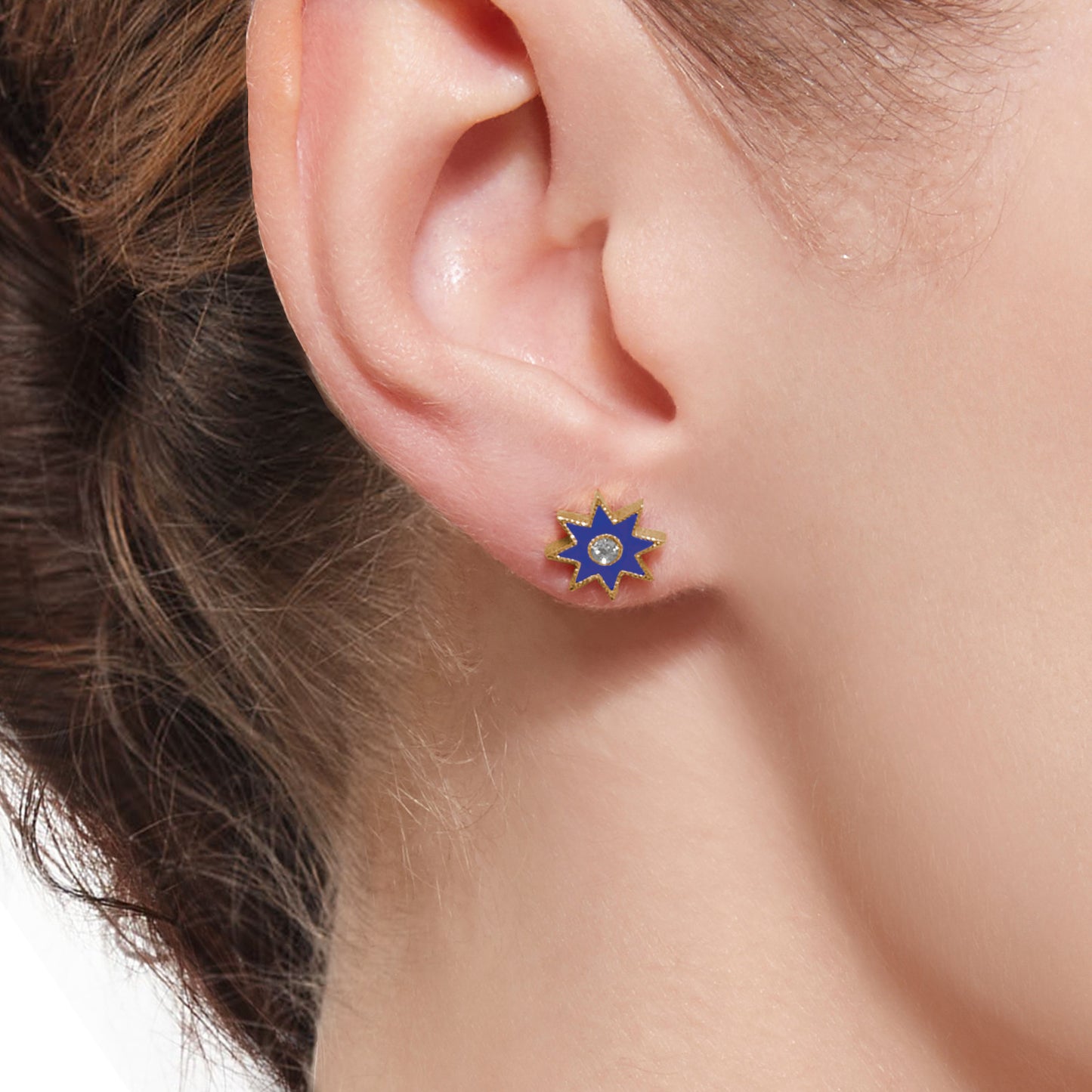 Twinkle Star Studs — Diamond Star Earrings | Colette Jewelry