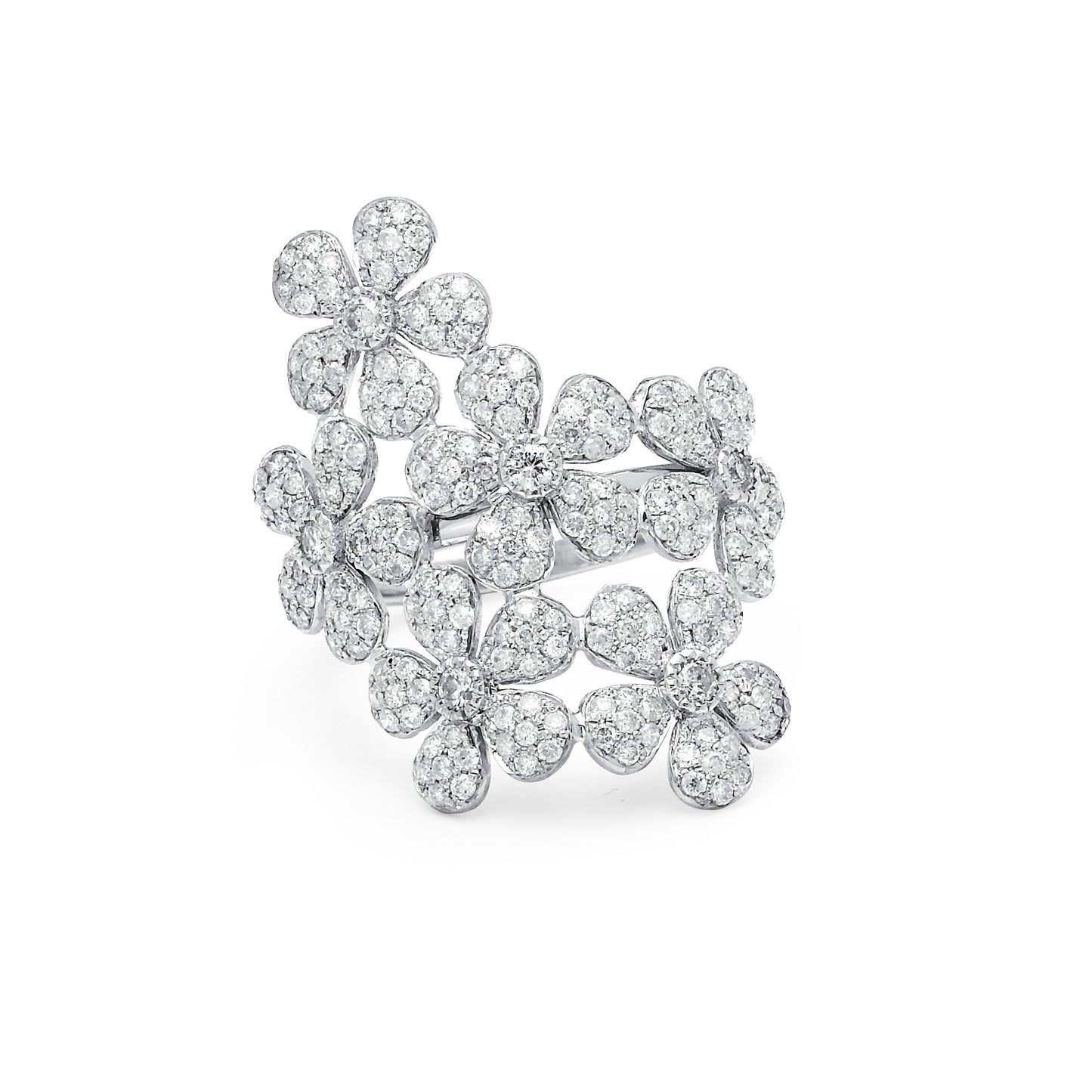 Marguerite Bouquet Thumb Ring | 18K Gold | Colette Jewelry