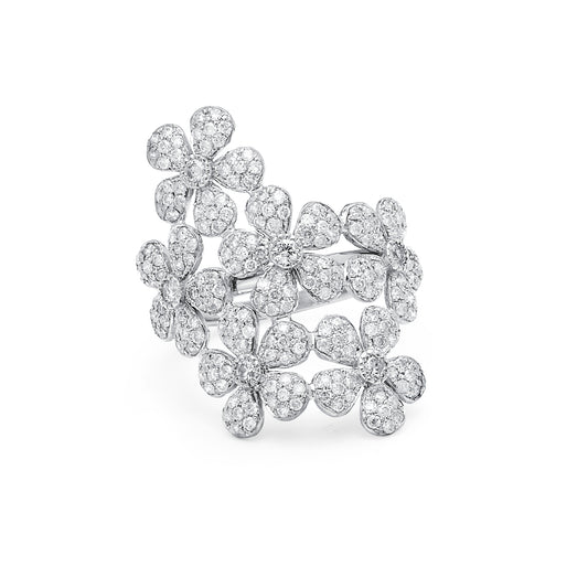 Marguerite Bouquet Thumb Ring | 18K Gold | Colette Jewelry