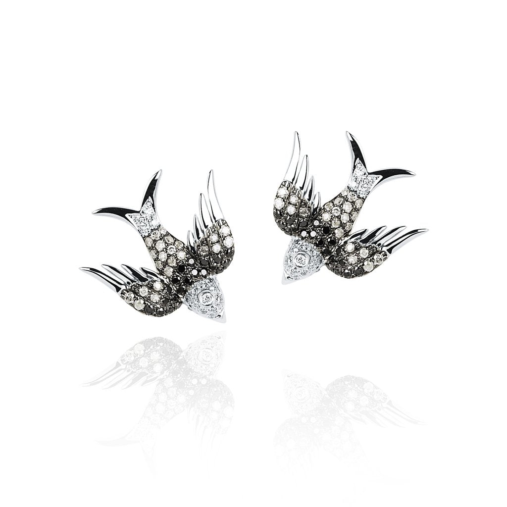 Hatay Studs — 18K Gold Diamond Stud Earrings | Colette Jewelry