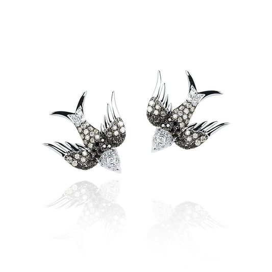 Hatay Studs — 18K Gold Diamond Stud Earrings | Colette Jewelry