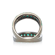 Twined Double Ring