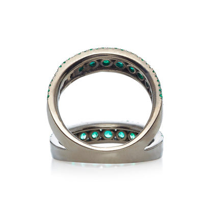 Twined Double Ring in 18K Gold — Colette Jewelry