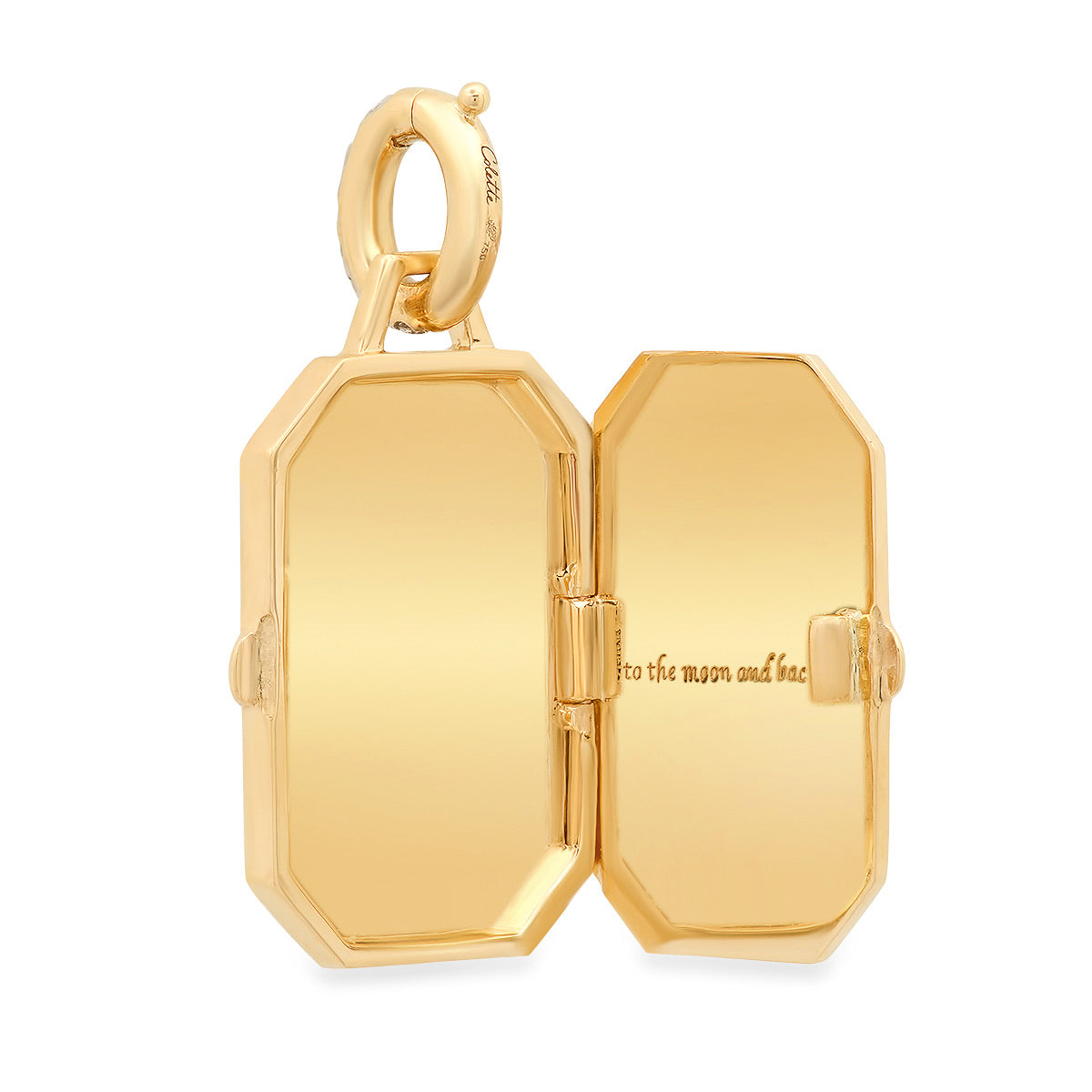 The Dream Locket – 18K Gold Charm | Colette Jewelry