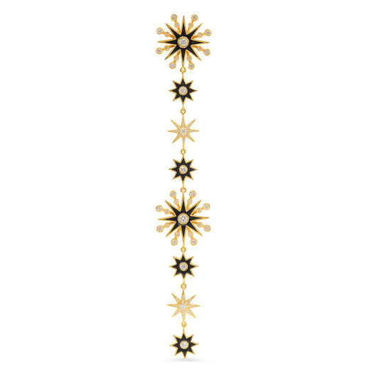 Pyxis Star Duster Stud Earrings in 18K Gold | Colette Jewelry