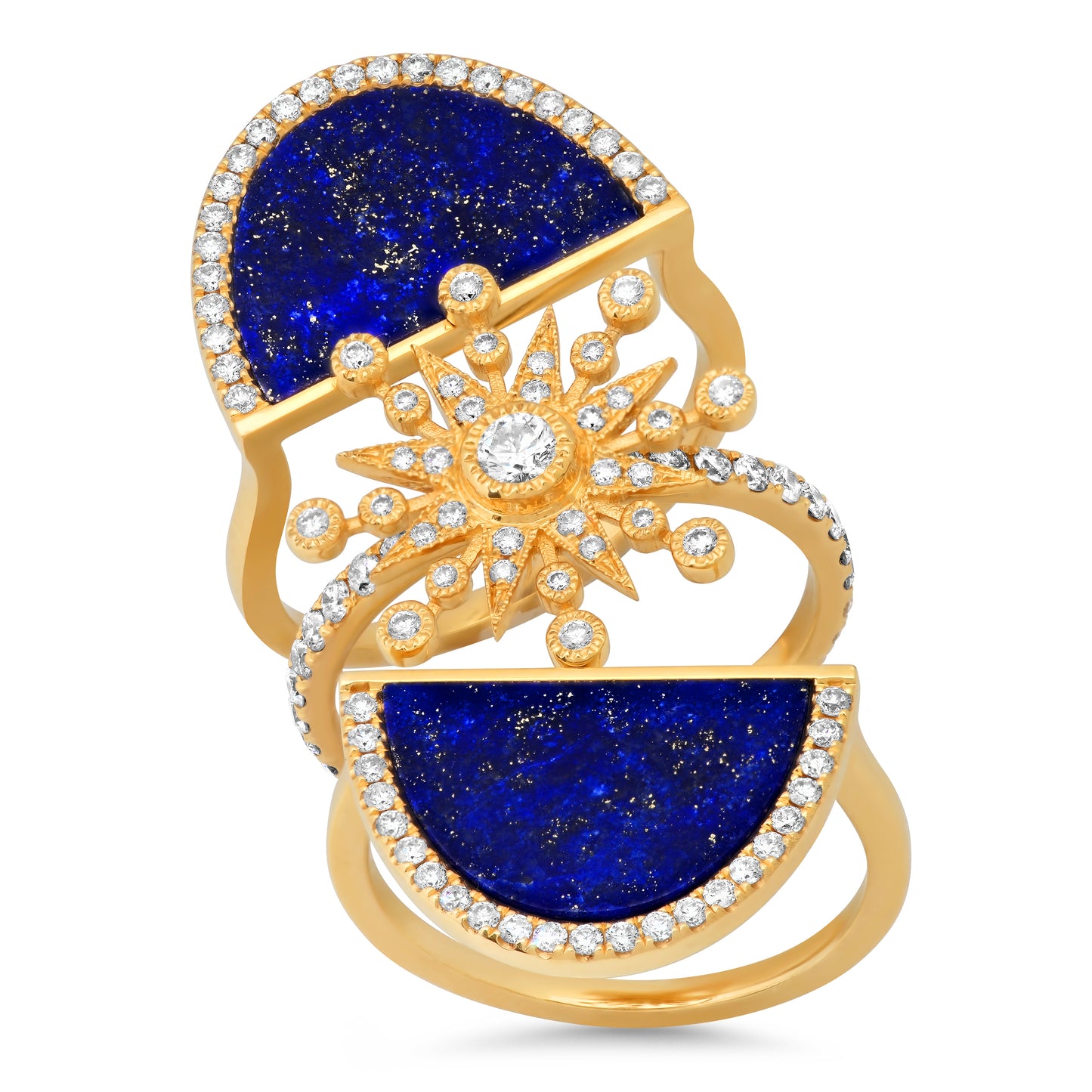 Star Puzzle Ring in 18K Gold | Galaxia Collection | Colette Jewelry