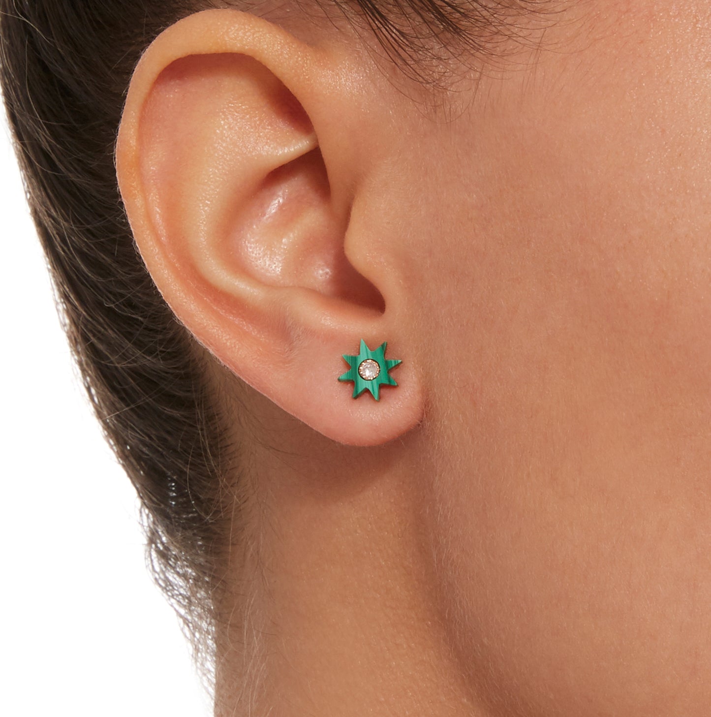 Lapis Lazuli Hardstone Stud Earrings | Twinkle Galaxia | Colette Jewelry