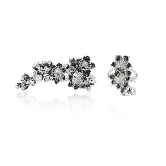 Ombré Lady Ring | 18K Gold & Gradient Stones | Colette Jewelry