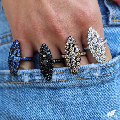 LES CHEVALIÈRES Jeanne D'Arc Marquise Ring | Colette Jewelry